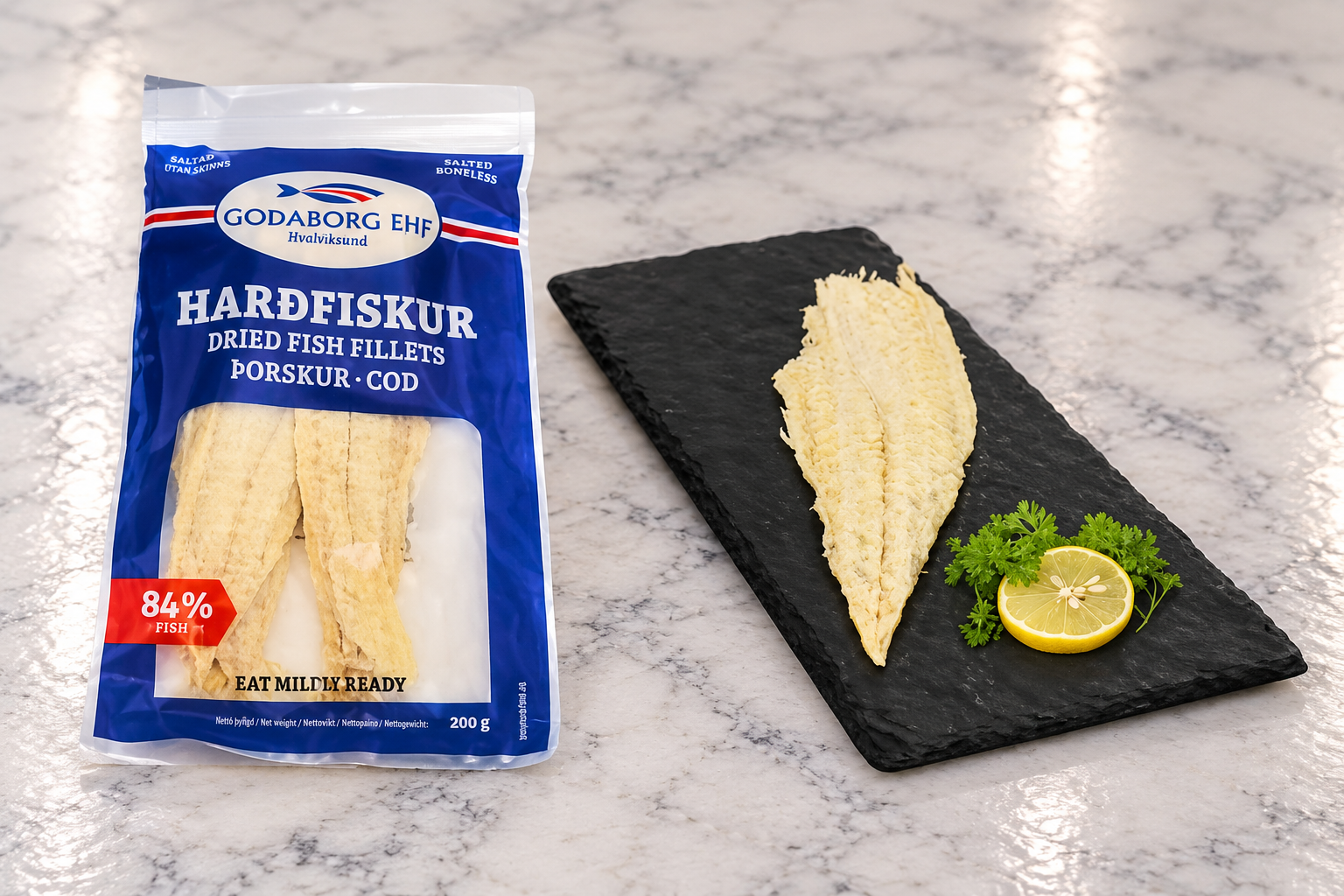 Tørret torsk