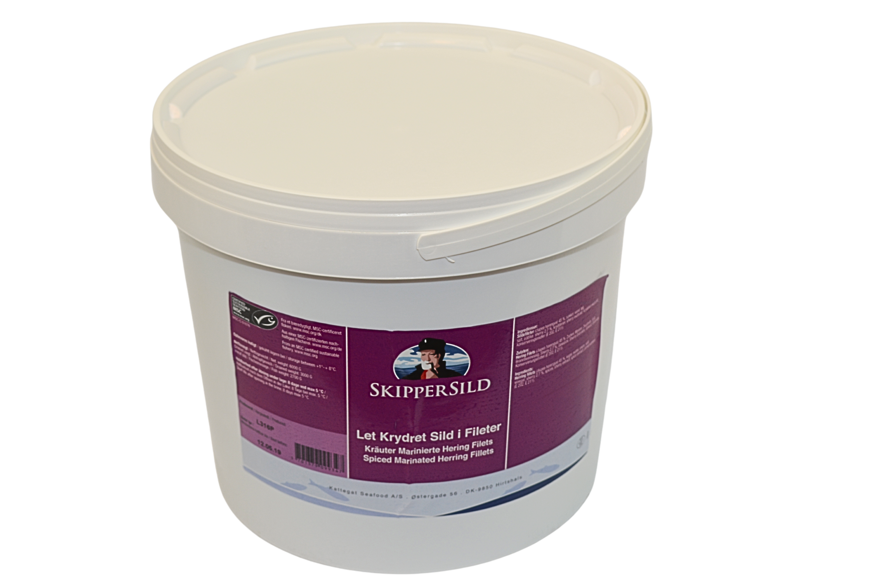 Skippersild let krydret i fileter