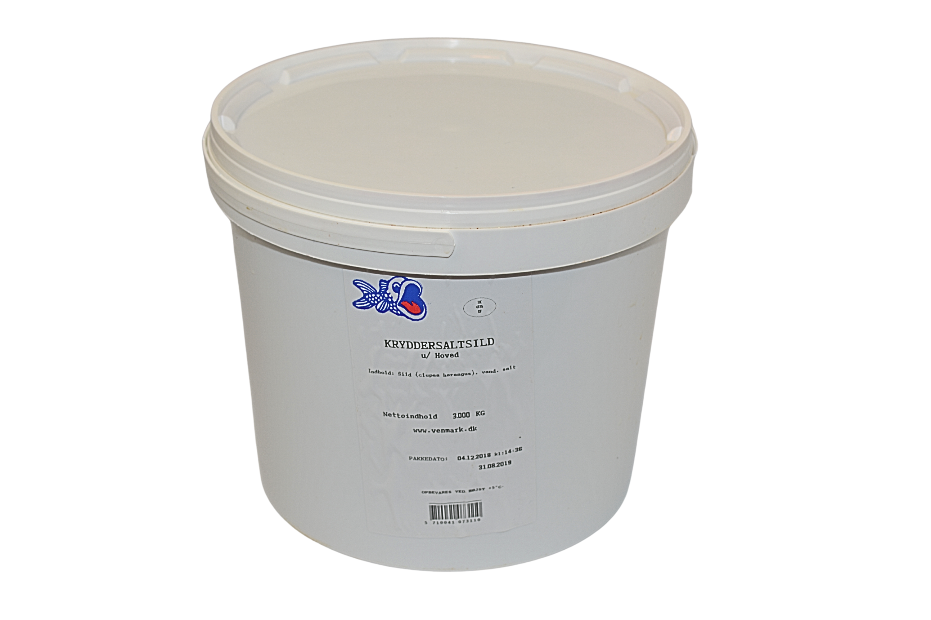 Kryddersaltsild 5000/3000g. spand